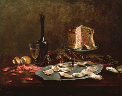 Still Life with Seafood by Joseph Bail