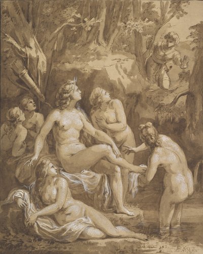 Diana and Actaeon by Joseph Bergler