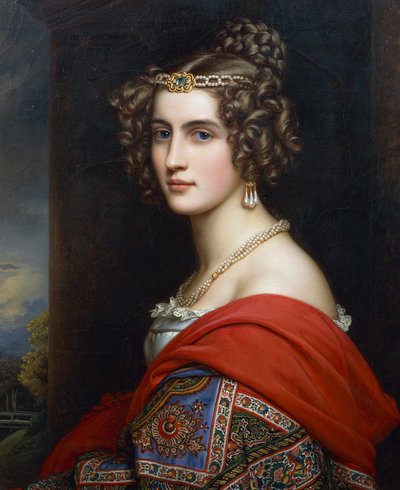 Portrait of Amalia Von Schintling by Joseph Carl Stieler