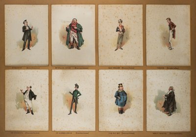 Eight Dickensian Characters by Joseph Clayton  Clarke