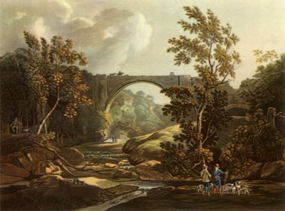 The Tanfield Arch in 1804, 1945 by Joseph Constantine Stadler