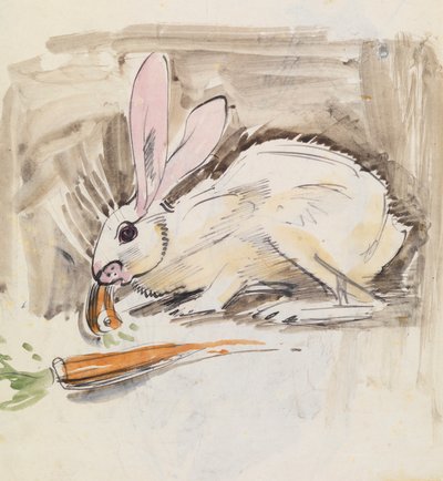 Rabbit by Joseph Crawhall