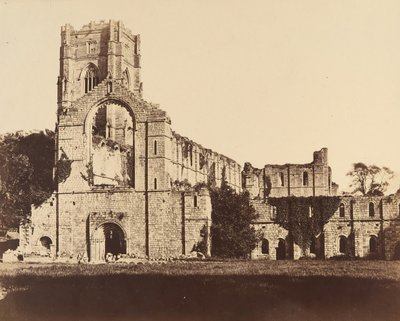 Fountains Abbey. General Western Front by Joseph Cundall
