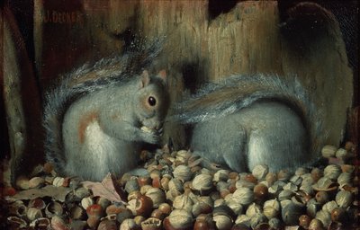 The Gluttons (Squirrels) by Joseph Decker