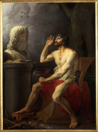 The Greek Sculptor Phidias by Joseph Dorffmeister