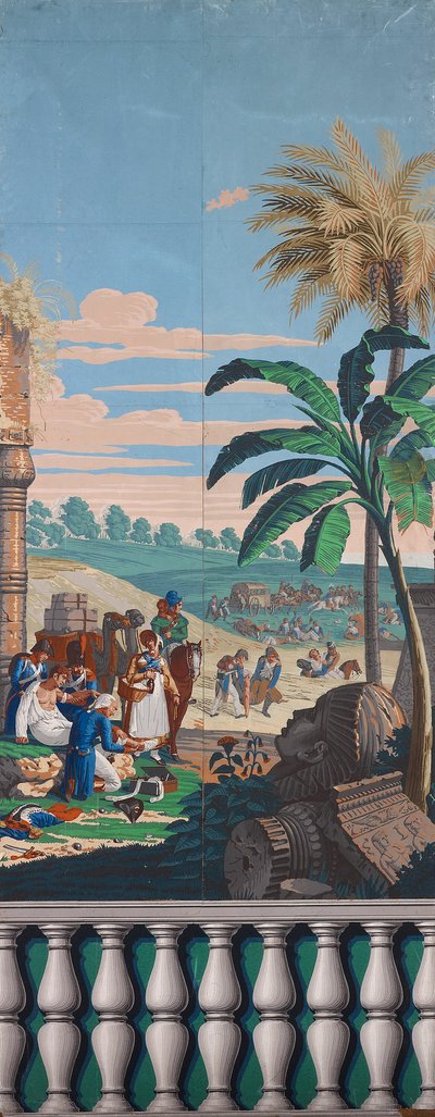 Scenic Wallpaper: The Battle of Heliopolis by Joseph Dufour