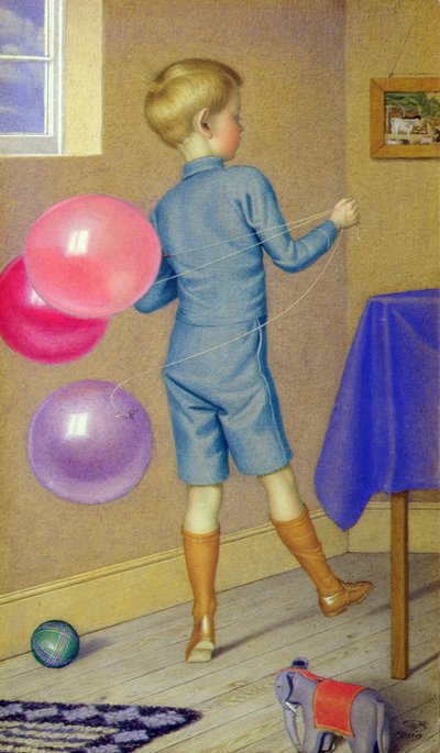 Balloons to Sell by Joseph Edward Southall