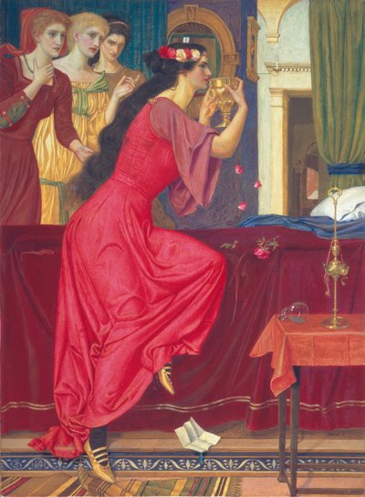 Sigismunda Drinking the Poison, 1897 by Joseph Edward Southall