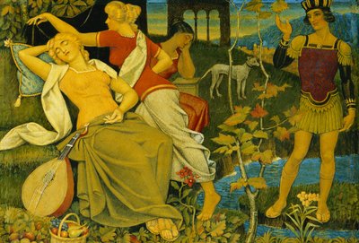 Sleeping Beauties by Joseph Edward Southall