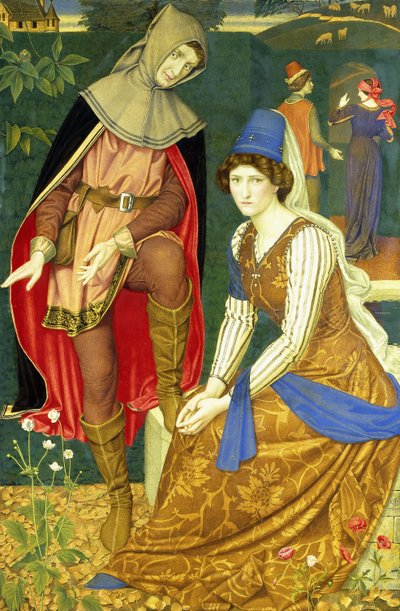 The Nut Brown Maid by Joseph Edward Southall