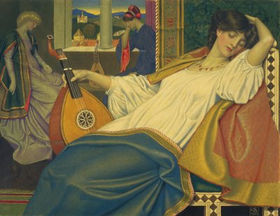 The Sleeping Beauty by Joseph Edward Southall
