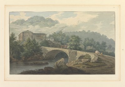 Brathay Bridge by Joseph Farington
