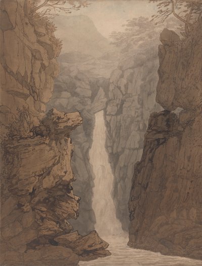 Waterfall in the Lake District by Joseph Farington