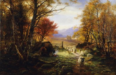 Changing Pastures, Evening by Joseph Farquharson