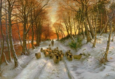 Glowed with Tints of Evening Hours by Joseph Farquharson