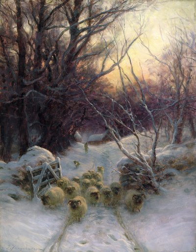 The Sun Had Closed the Winter Day by Joseph Farquharson