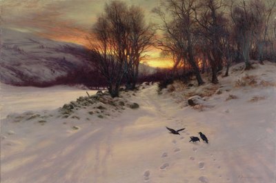 When the West with Evening Glows by Joseph Farquharson