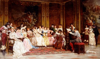 The Concert by Joseph Frederick Charles Soulacroix