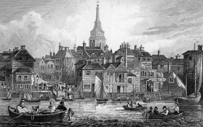 Gravesend, Engraved by Josiah Henshall, 1832 by Joseph Fussell