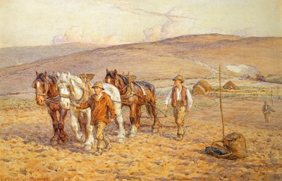 Ploughing by Joseph Harold Swanwick