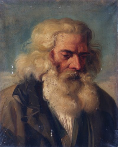 Bearded Old Man by Joseph Hasslwander