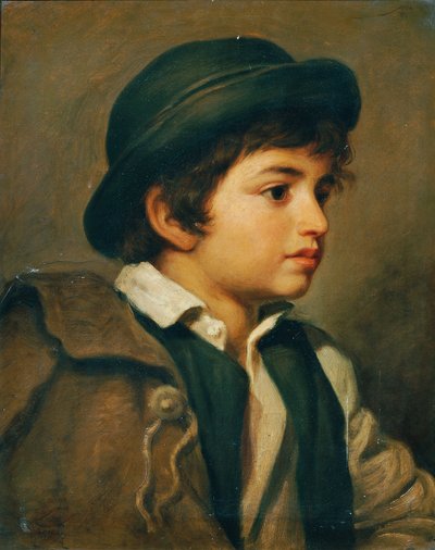 Bust of a Savoyard Boy by Joseph Hasslwander