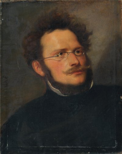 The Painter Heinrich Schwemminger by Joseph Hasslwander