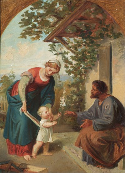 Holy Family by Joseph Hasslwander