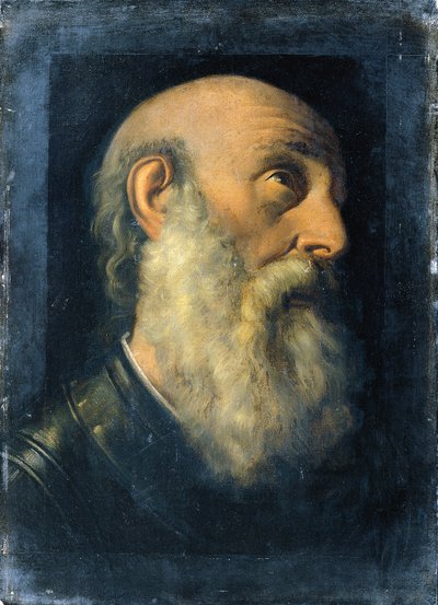 Study Head of an Apostle by Joseph Hasslwander