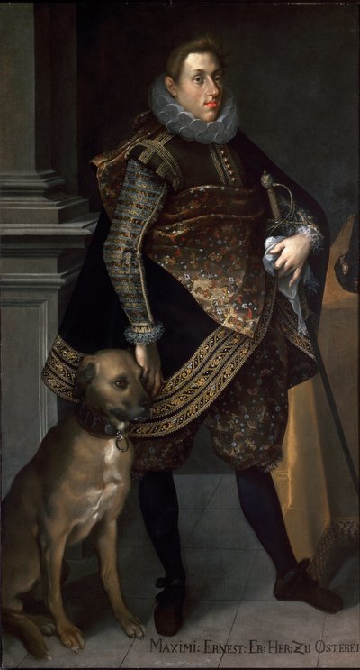 Portrait of Archduke Ernest by Joseph Heintz