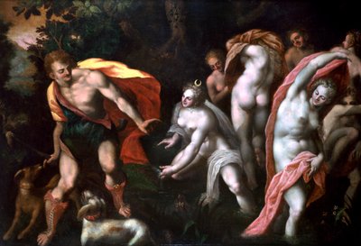 Diane and Acteon, c. 1584-1609 by Joseph Heintz the Elder