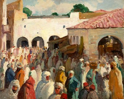 Sidi-bou-Said, Tunisia by Joseph Henry Sharp