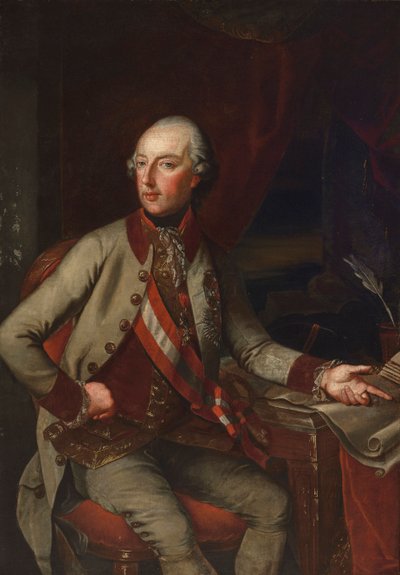 Portrait of Emperor Joseph II by Joseph Hickel