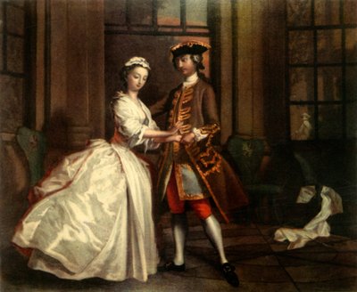 An Eighteenth-Century Rendezvous, c1744 by Joseph Highmore