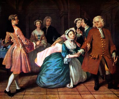 Scene from Samuel Richardson by Joseph Highmore