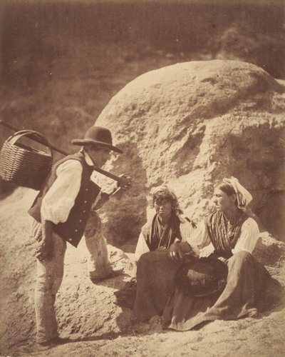 Peasants of the Alto-Douro, 1856 by Joseph James Forrester