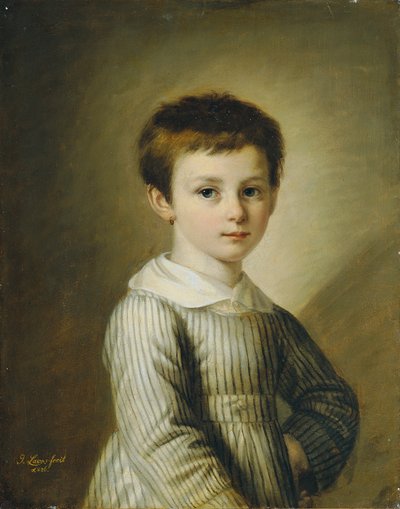 Boy Portrait by Joseph Lavos