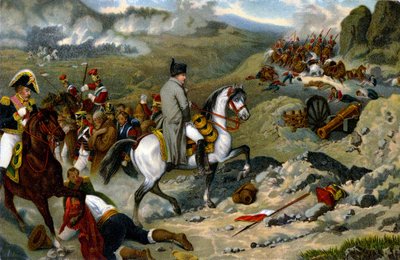 Battle of Somosierra by Joseph Louis Hippolyte (after) Bellange