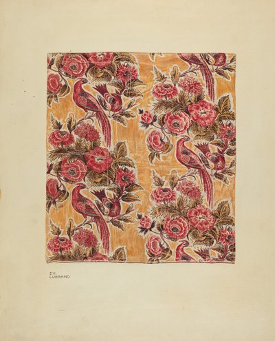 Yellow Glazed Chintz by Joseph Lubrano