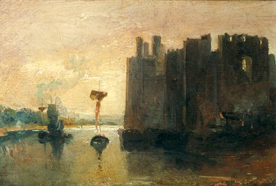 Caernarvon Castle by Joseph Mallord William Turner