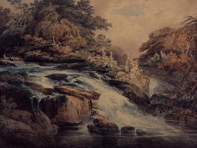 Cascade at Hampton Court by Joseph Mallord William Turner