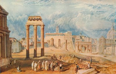 Forum Romanum, 1818 by Joseph Mallord William Turner
