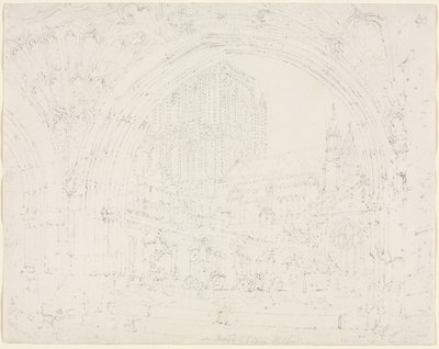 Hereford Cathedral by Joseph Mallord William Turner