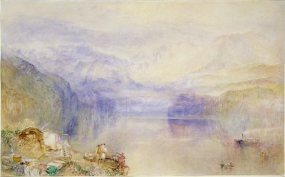 Lucerne, Sunset by Joseph Mallord William Turner