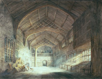 Mitton Hall, Lancashire by Joseph Mallord William Turner