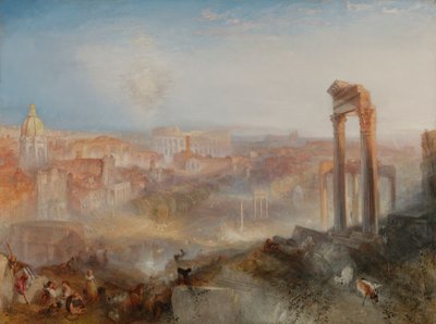 Modern Rome, Campo Vaccino by Joseph Mallord William Turner
