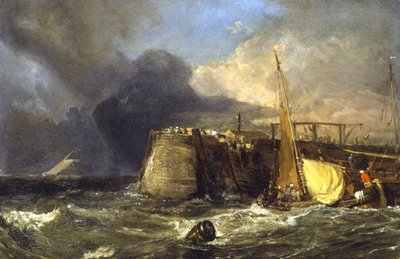 Old Margate Pier by Joseph Mallord William Turner