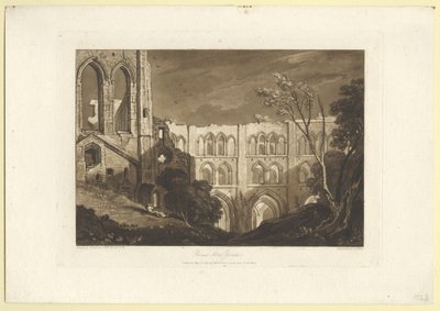 Rivaux Abbey by Joseph Mallord William Turner
