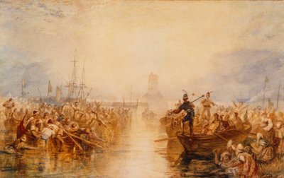Saint-Vaast-La-Hougue, Normandy by Joseph Mallord William Turner