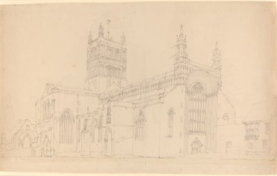 Tewkesbury Abbey by Joseph Mallord William Turner